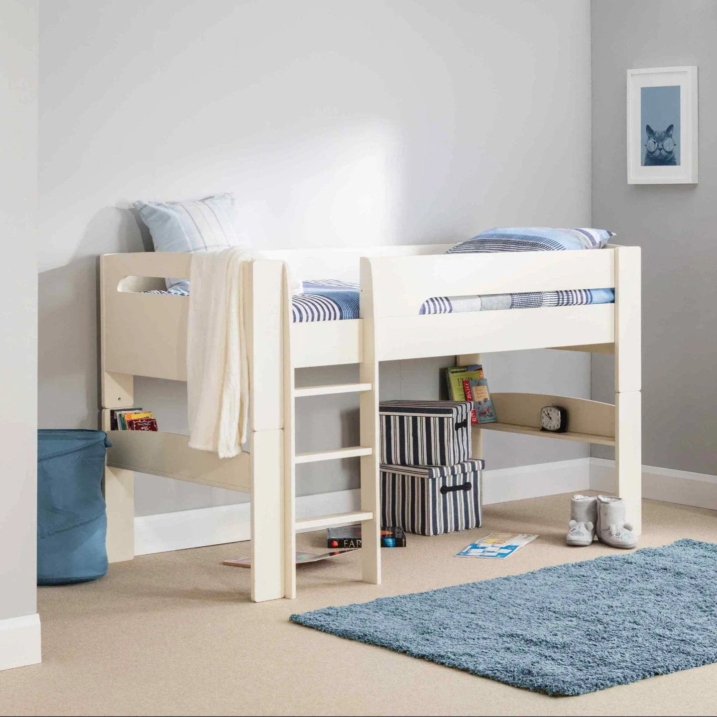 Willow White Mid Sleeper